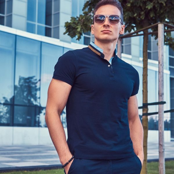 Men's Navy Polo Shirt
